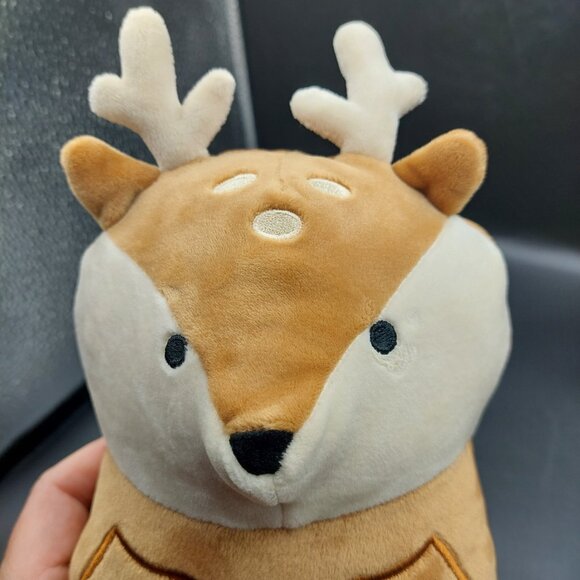 Target Pillowfort Brown Deer Mini Plush Squish 8” Stuffed Animal Toy EUC - Picture 2 of 5